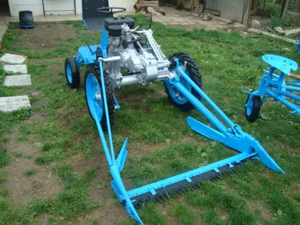 تصویر 2 از دروگر گندم دوچرخ با طراحی سبک و مناسب زمین های محدود